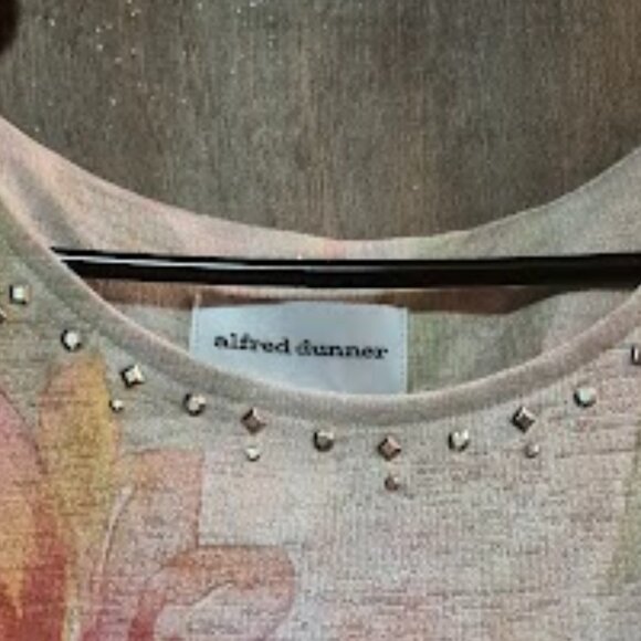 XL Alfred & Dunner Floral Blouse - Picture 7 of 7